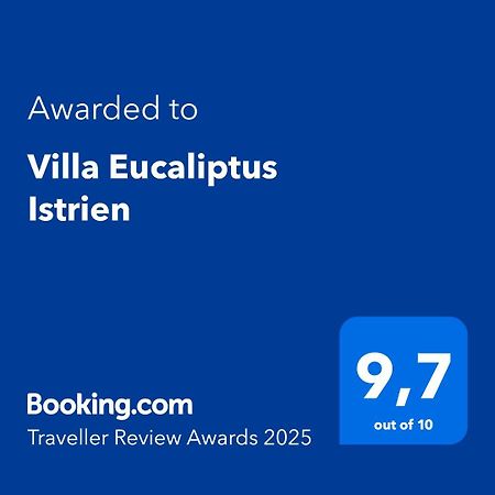 Villa Eucaliptus Istrien Rovinj Kültér fotó